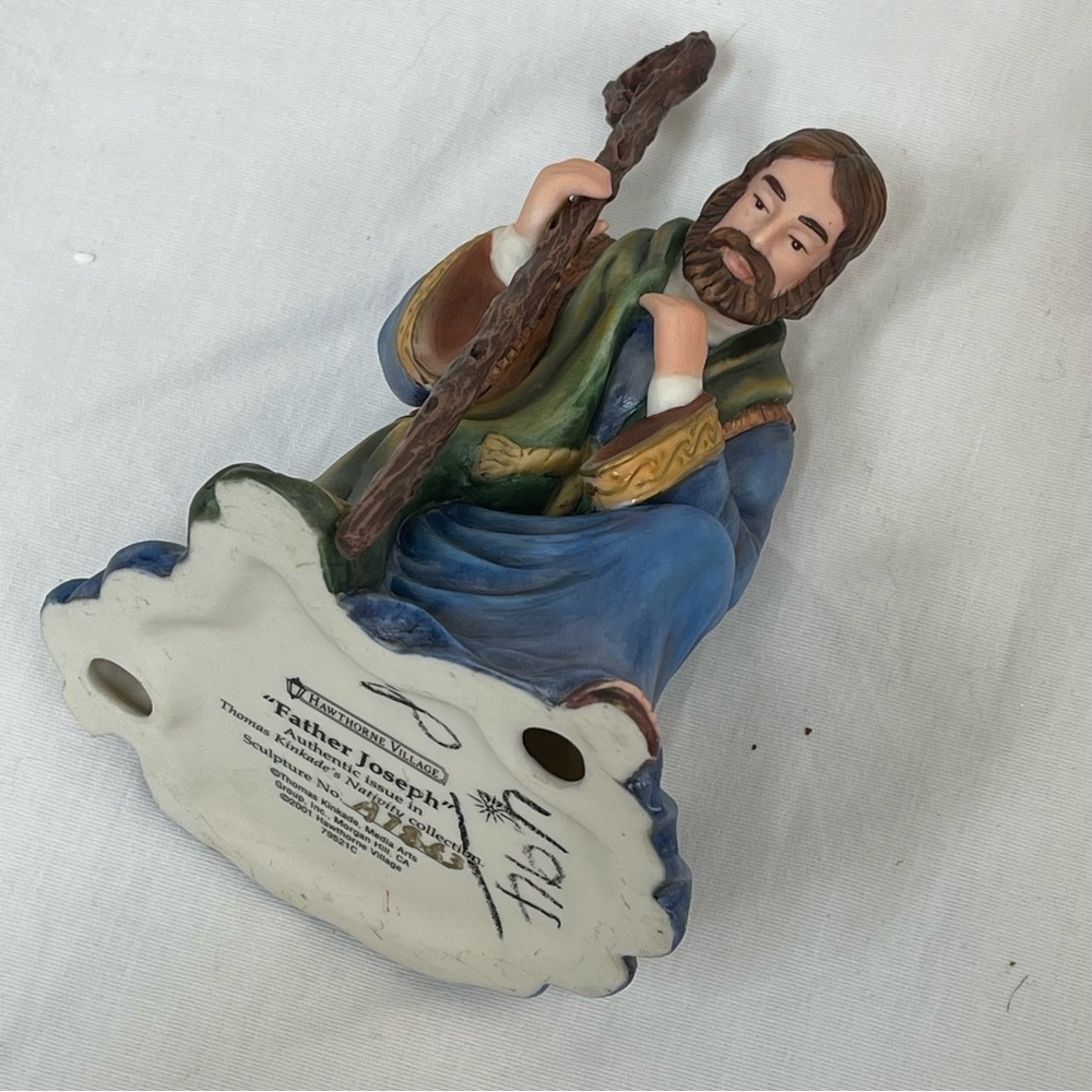 Thomas Kinkade 2001 Lot Christ Child Mary Joseph Nativity Christmas. - Picture 5 of 9